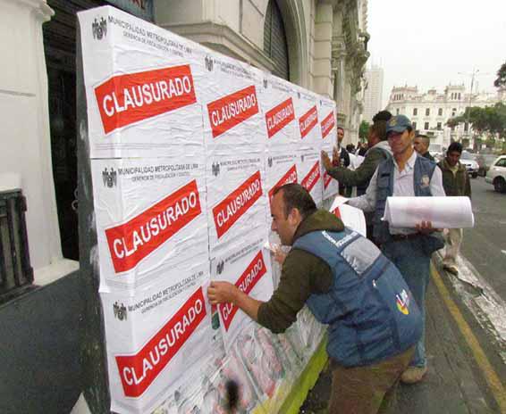 Clausuran discotecas inseguras en Cercado de Lima