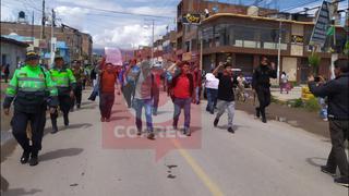 Inician movilizaciones en Huancayo por el paro de 72 horas anunciado desde hoy (EN VIVO)