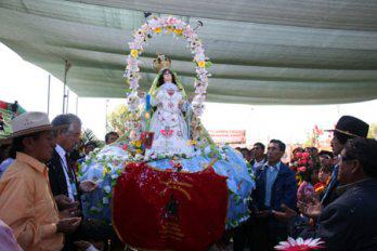 Recuerdan a la Virgen de la Asunción