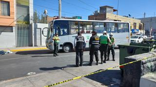 Arequipa: Anciano pierde la vida tras ser atropellado por bus del SIT