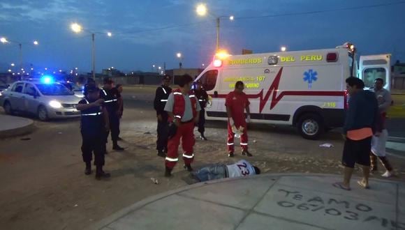 Joven muere tras ser atropellado en Nuevo Chimbote