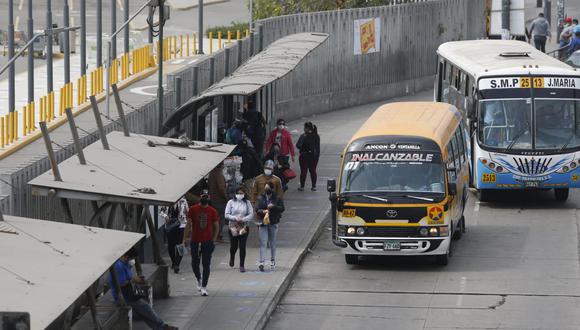 El transporte público sí podrá circular los domingos en Lima y Callao. (Fotos Violeta Ayasta / @photo.gec)