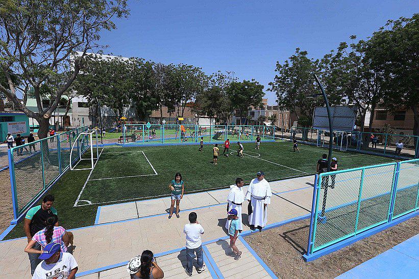 Trujillo: Entregan remodelación de parque valorizada en más de un millón de soles
