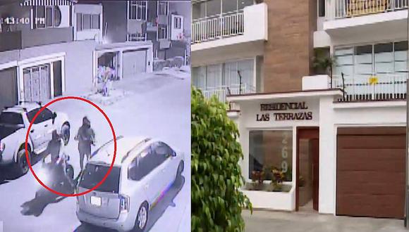 La Victoria: Cámaras registran a delincuentes asaltando a bordo de moto en Santa Catalina (VIDEO)