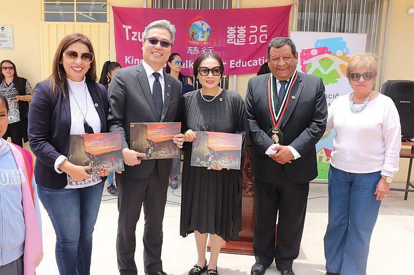 Embajada de Taiwan entregó nuevos ambientes de colegio Sor Ana B