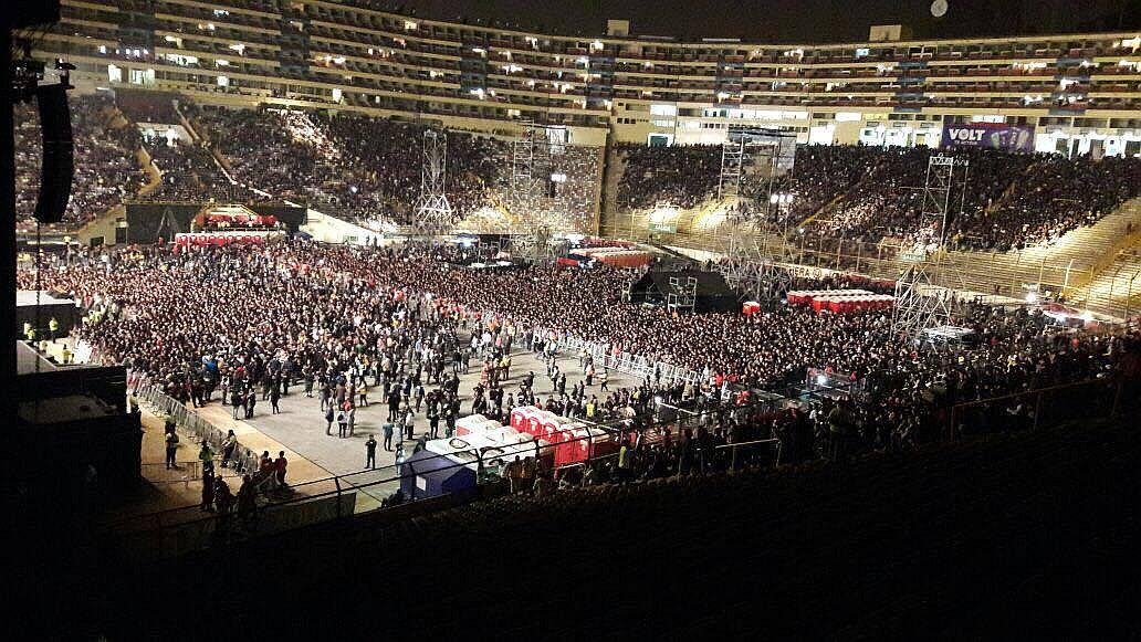 Guns N' Roses: concierto en Lima es a estadio lleno