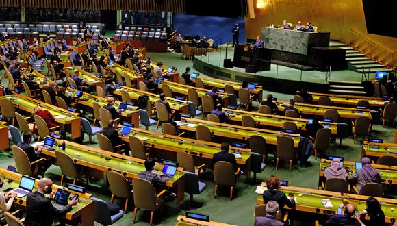La Asamblea General de las Naciones Unidas. (Foto: Andrea RENAULT / AFP)