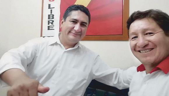 Guido Bellido militó en Perú Libre, partido fundado por Vladimir Cerrón, desde el 2017.