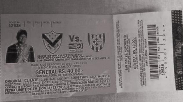 Copa Sudamericana: Evo Morales aparece en entradas