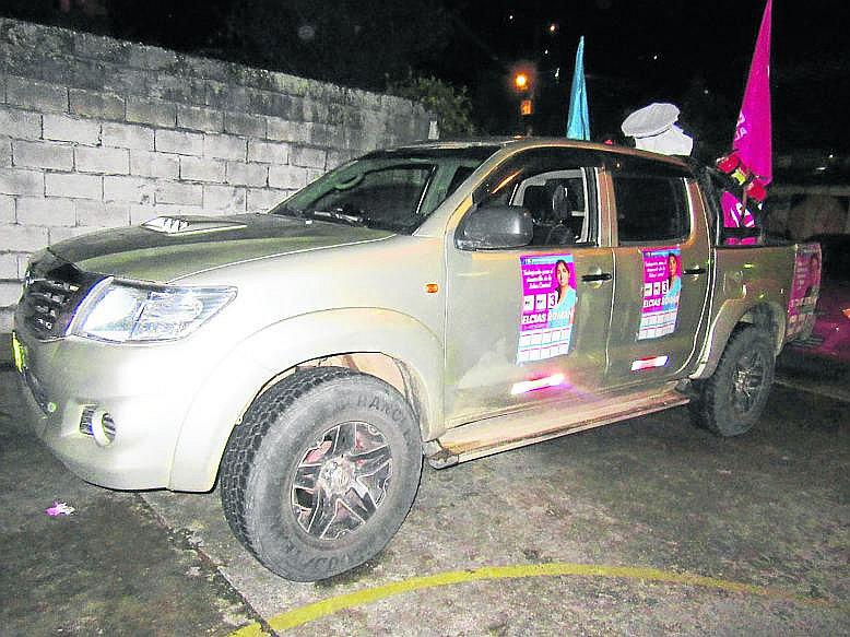 Candidata denuncia  presunto atentado contra su vida