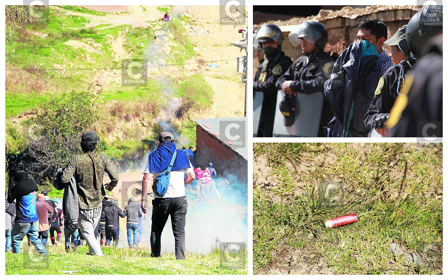 Con piedras y balas pelean por terreno en barrio de Cerrito de la Libertad
