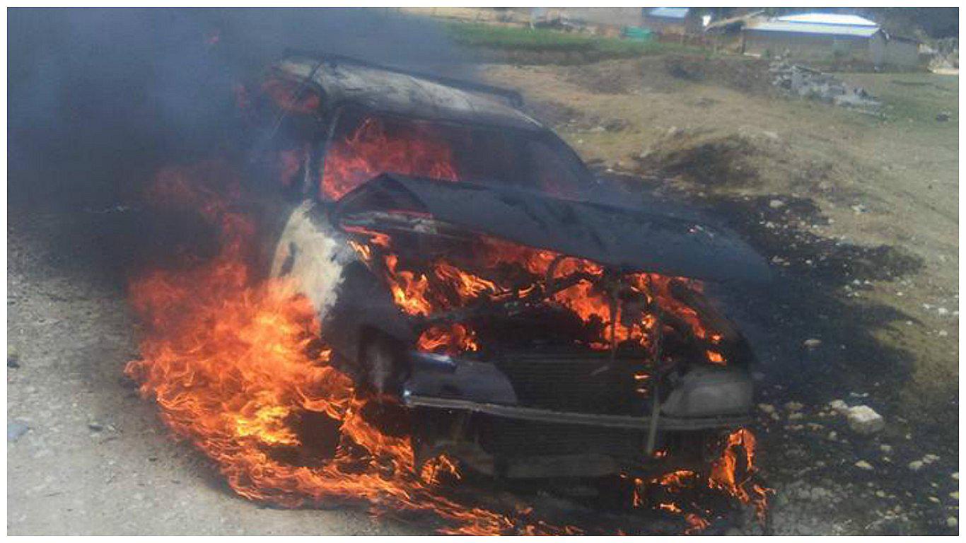 Este es el escalofriante testimonio de chofer que se salvo de morir quemado por la población 