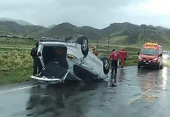 Accidente de tránsito se habría suscitado por exceso de velocidad en Lampa