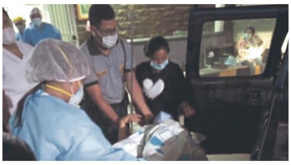 Una mujer de 21 años de edad alumbró a su bebé dentro de un vehículo del Serenazgo de la Municipalidad Provincial de Tumbes cuando era trasladada hasta el Hospital Regional José Alfredo Mendoza Olavarría (JAMO).