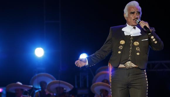 Cantante mexicano Vicente Fernandéz dirá adiós con concierto gratuito en abril