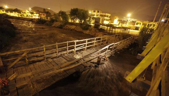 Río Chillón amenaza a miles de pobladores