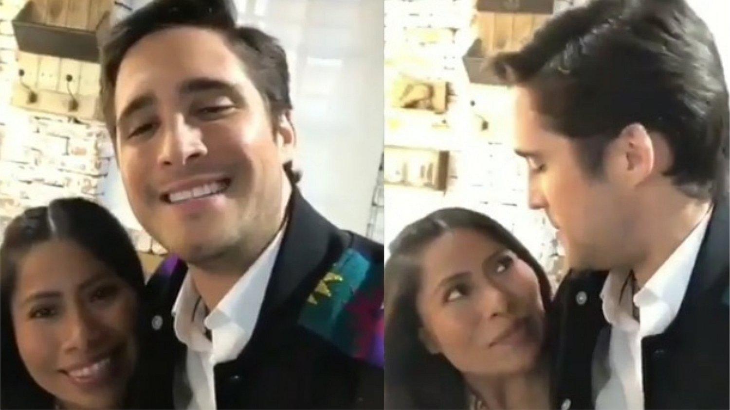 Con un tierno video, Yalitza Aparicio y Diego Boneta anuncian nueva “relación” 