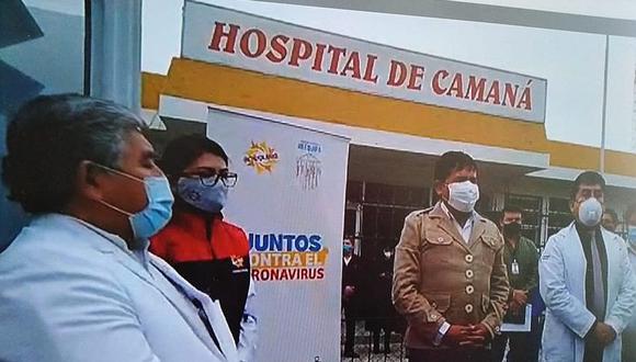 ​Arequipa: 2 camas UCI y una ambulancia entregaron en Camaná