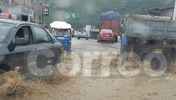 Cuatro provincias de Junín en alto riesgo por lluvias hasta el miércoles
