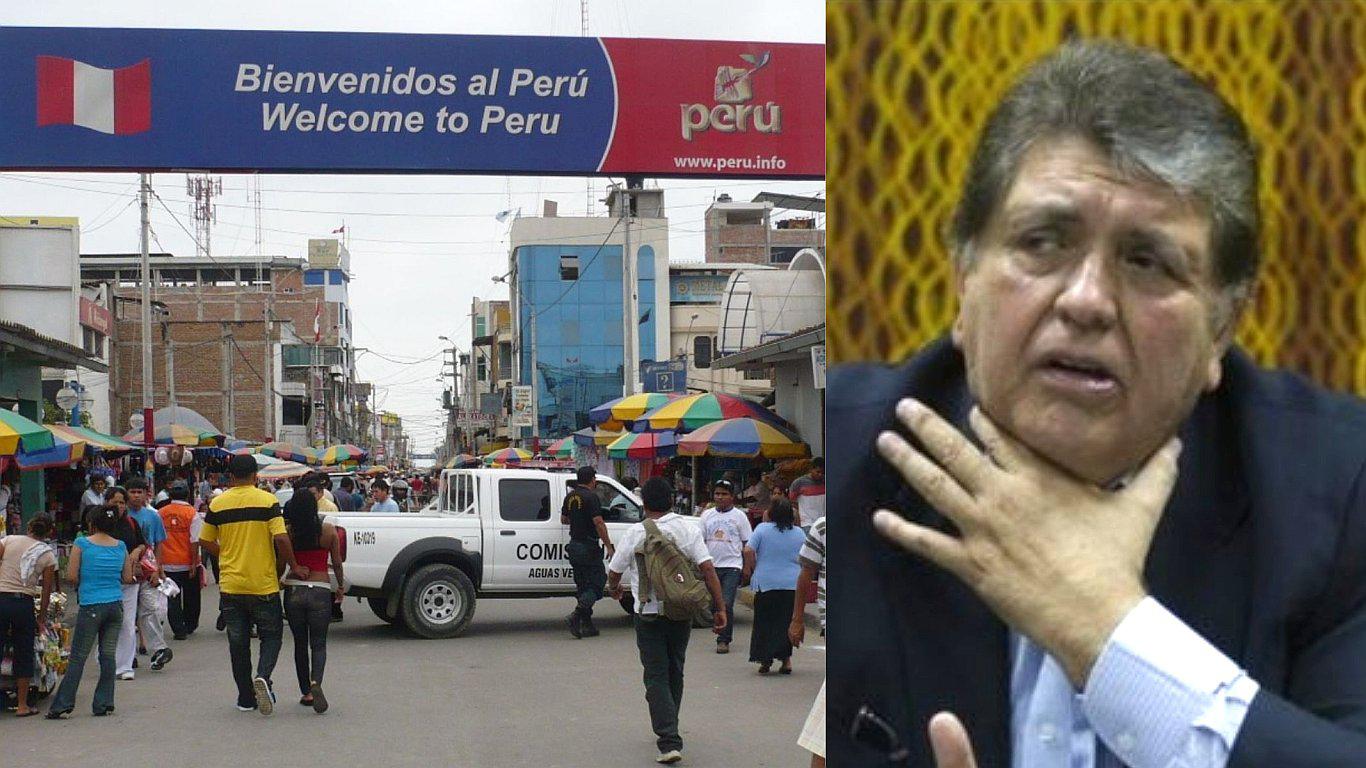 Alan García: La Policía resguarda puestos fronterizos de Piura y Tumbes ante posible fuga del exmandatario