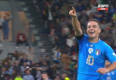 Inglaterra, cerca del descenso: gol de Raspadori para el 1-0 de Italia (VIDEO)