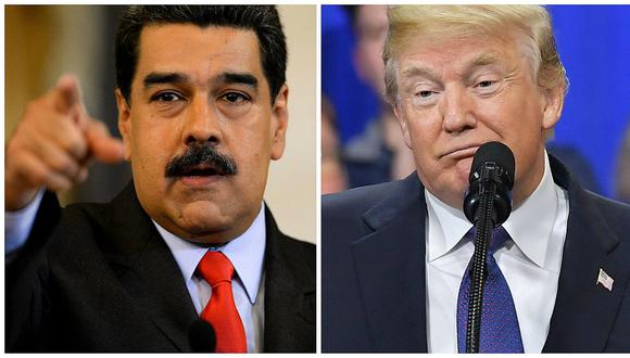 Nicolás Maduro emplaza a Donald Trump a fijar un diálogo en Caracas o en Washington (FOTO)