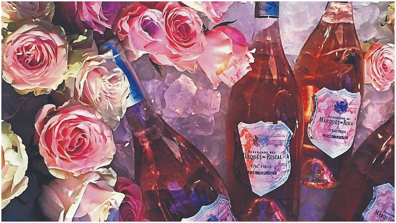 El encanto  de los vinos rosé