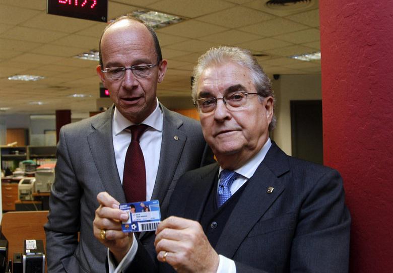 Milan Piqué se convirtió en el socio número 171.751 del Barcelona