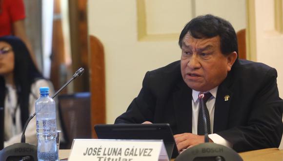 José Luna Gálvez. (Foto: Congreso)