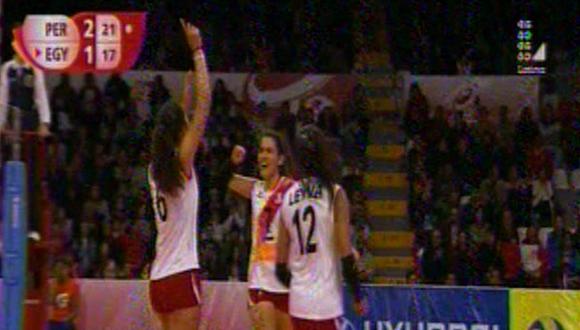 Perú debutó bien y venció 3-1 a Egipto en el Mundial de Voleibol Sub 18