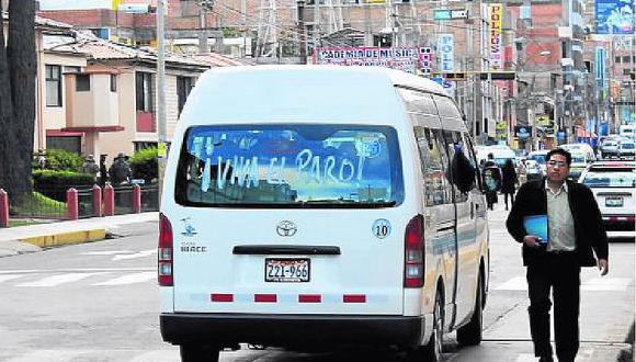 Transportistas advierten paralización en los próximos días contra alcalde de Puno