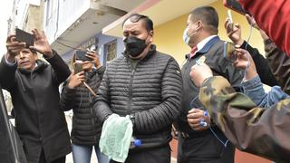 Agente detenido en sanidad de Huancayo evita dar declaraciones: “Me reservo”