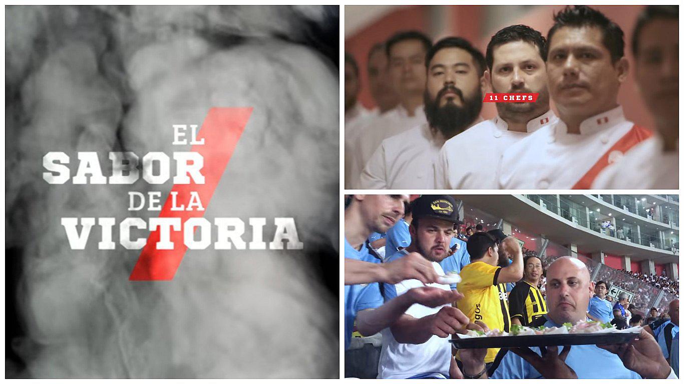 Marca Perú: nuestra gastronomía jugó su partido aparte en el Perú-Uruguay y esto pasó (VIDEO)