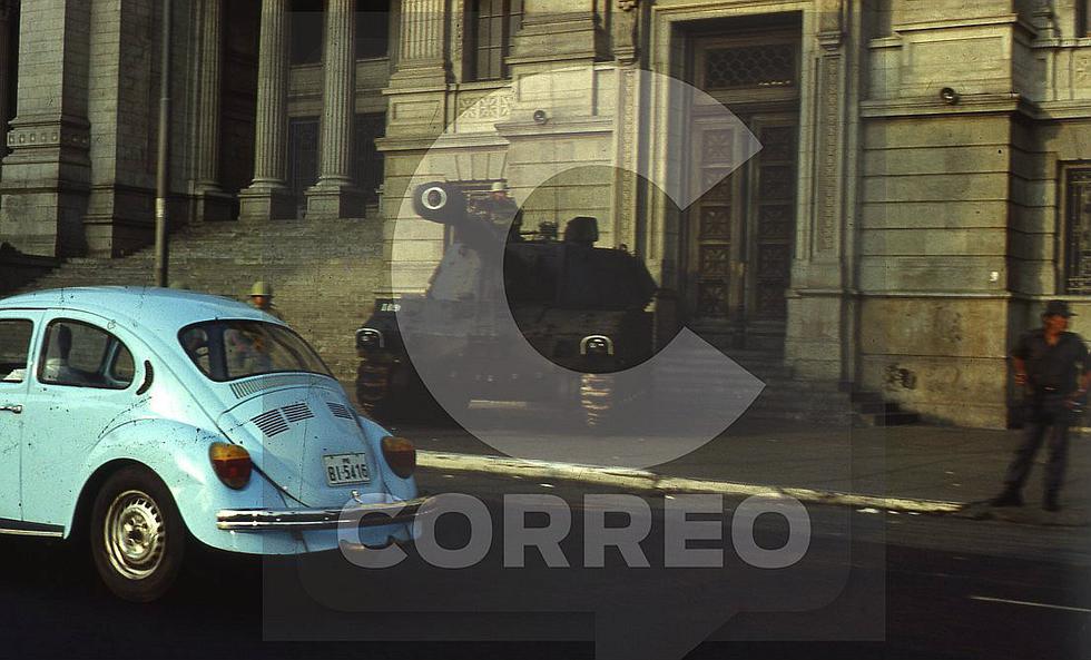 5 de abril: Las imágenes del autogolpe de Alberto Fujimori