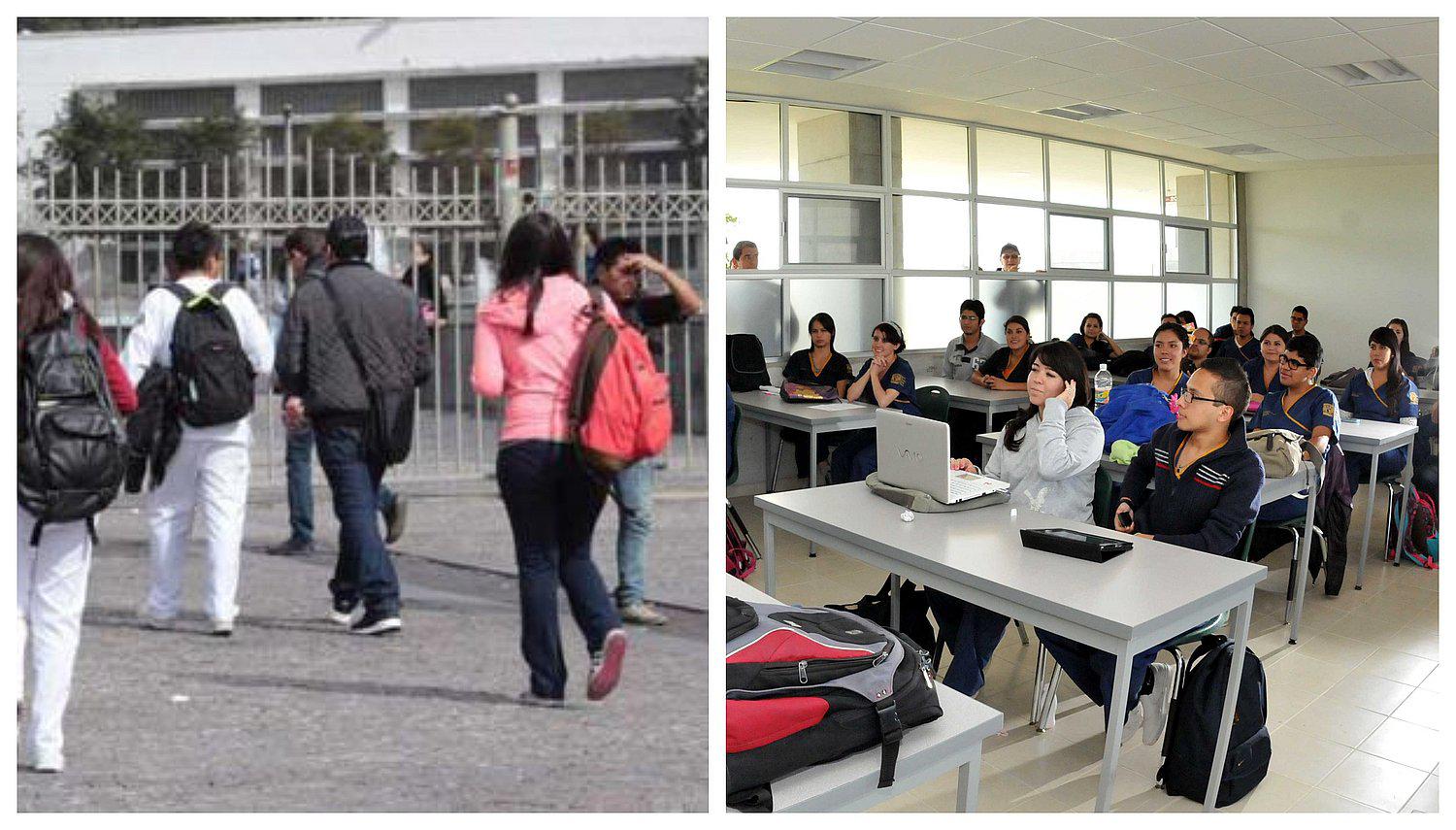 Niño de 12 años ingresa a la universidad y se aburre en su primer día de clases 