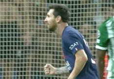 PSG reaccionó: Lionel Messi firmó el 1-1 frente a Maccabi Haifa (VIDEO)