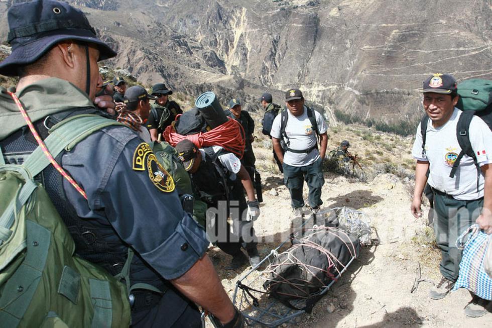 Fotos exclusivas del rescate del presunto cuerpo de Ciro Castillo