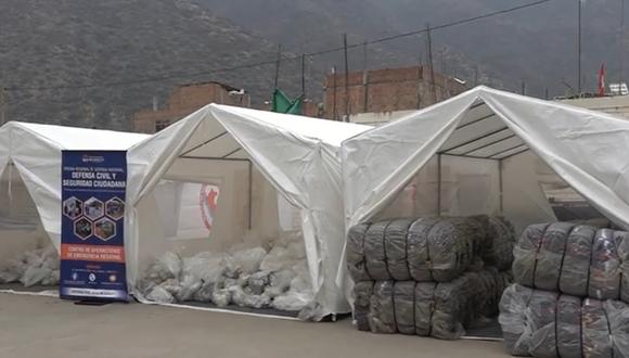 Entregan ocho toneladas de ayuda humanitaria para familias vulnerables por friaje (Foto: Gore Huánuco).