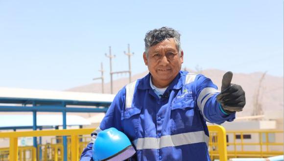 A sus 67 años, Feliciano Anahua es el operario más querido de la planta de tratamiento de agua potable de la EPS Moquegua. Su tesón fue clave para el reflotamiento de la empresa por parte del Otass.