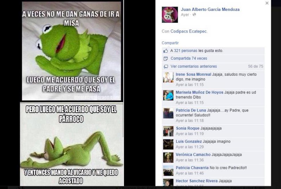 Sacerdote utiliza 'meme' para conseguir que más fieles acudan a misa 