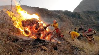 Policía interviene a menor acusado de causar fuerte incendio forestal en Cusco