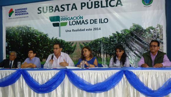 Inscripciones para subasta de Lomas se cerró con 271 participantes