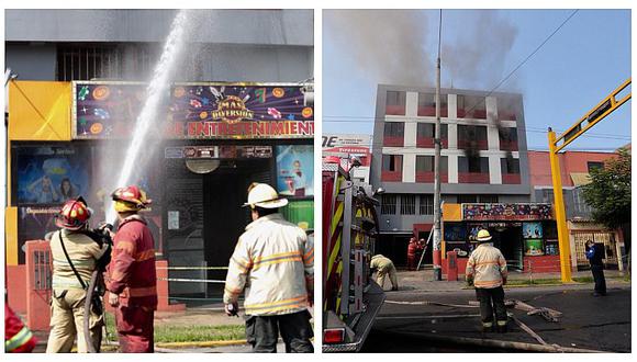 La Victoria: Incendio en edificio de Av. Canadá alarmó a vecinos (FOTOS Y VIDEO)