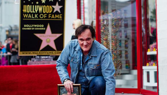 Quentin Tarantino recibió su estrella en el Paseo de la Fama de Hollywood