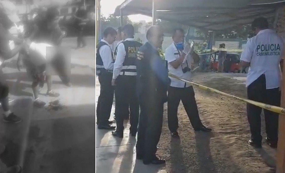 Un muerto y tres heridos por balacera cerca al Hospital de Ventanilla (VIDEO) 