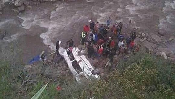 Áncash: Cuatro personas mueren tras accidente en abismo de más de 100 metros