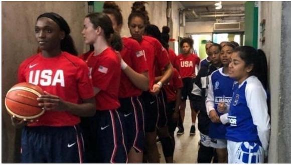 La impactante foto que mostró la desigualdad física en el básquet femenino
