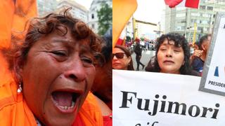 Keiko Fujimori: Simpatizantes fujimoristas lloran por prisión preventiva (FOTOS)