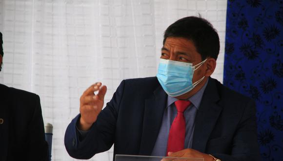 Rubén Ramírez Mateo, ministro del Medio Ambiente, postulo al Congreso bajo las filas de Perú Libre. Foto: Jhefferson Meza/photoGEC