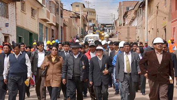 Gobierno Regional de Puno inaugura carretera Accoccollo-Huancané